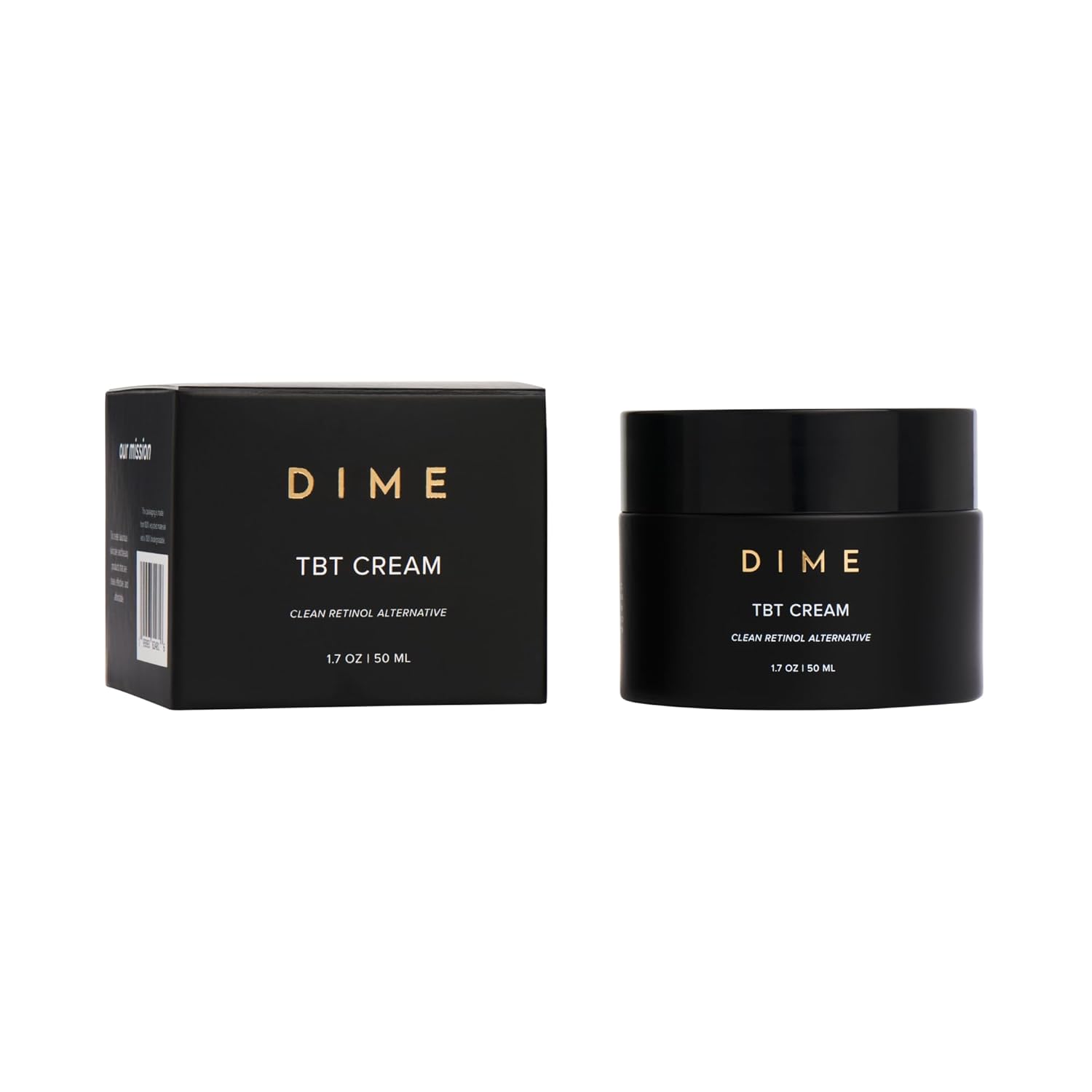 DIME Beauty TBT Cream, Anti-Aging Retinol Cream Alternative and Face Moisturizer with Bakuchiol, Lightweight Night Cream 1.7 oz / 50 ml-0