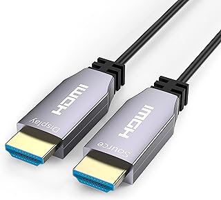 HDMI Cable 150 ft/Fiber Optical High Speed 18Gbps UHD 4K HDMI Cable/Support 4K@60Hz,4:4:4,HDCP2.2,HDR10,ARC,3D,Dolby Vision,HEC,One Direction