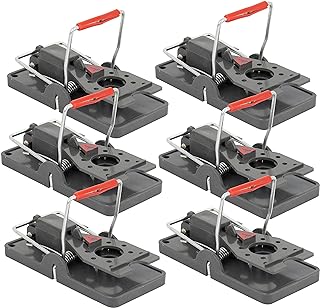 Victor M393SSR Power-Kill Easy Set Mouse Trap - 6 Reusable Mouse Traps