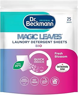 Dr. Beckmann MAGIC LEAVES Laundry Detergent Sheets BIO | 25 Sheets