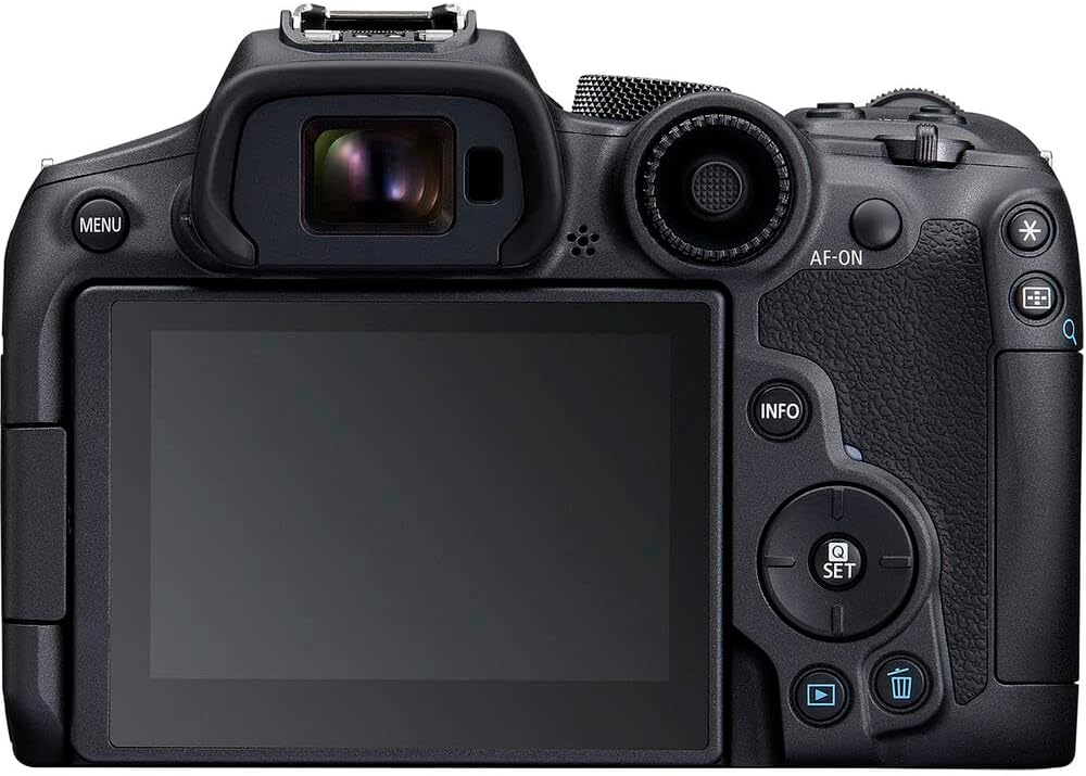 Canon EOS R7 Mirrorless Camera (Body Only), Hybrid Camera, 32.5 Megapixel (APS-C) CMOS Sensor, 4K Video, for Sports, Action, Content Creators, Vlogging Camera, Black-1