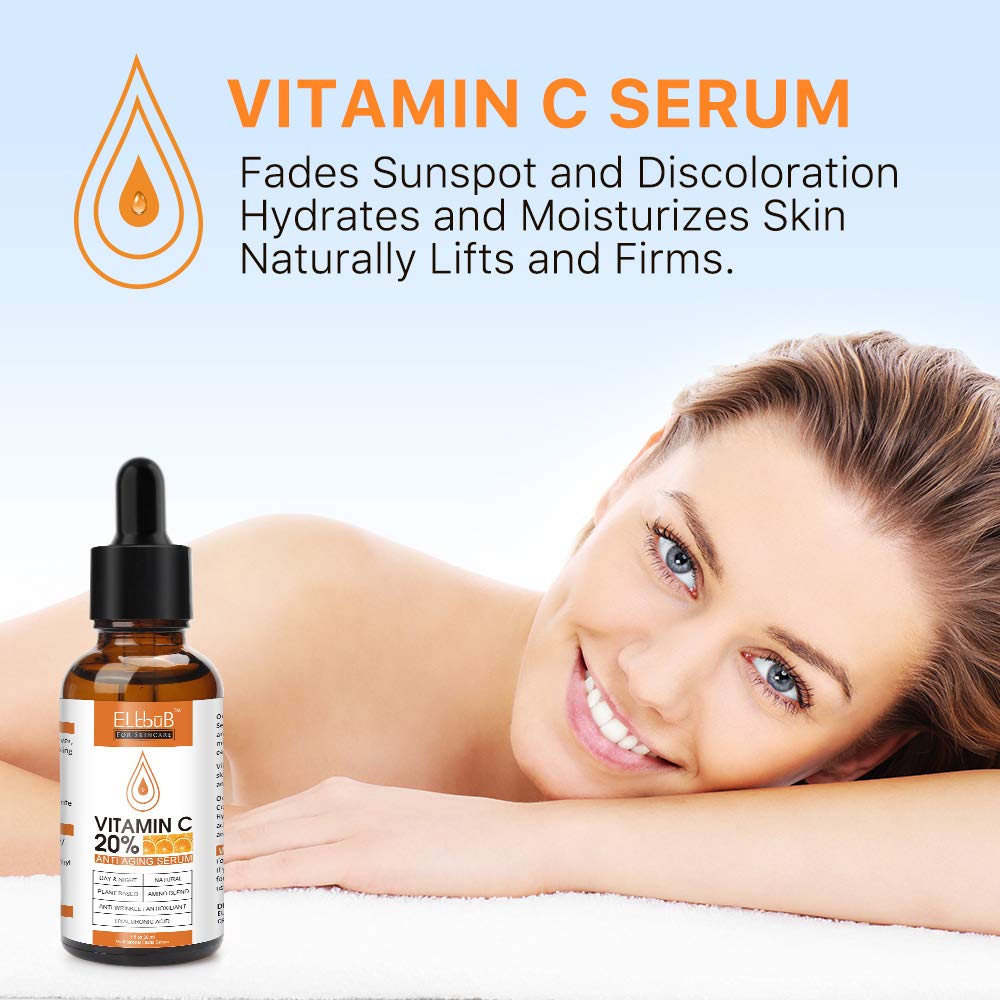 Day-Night Anti Aging Vitamin C Serum Retinol Serum For Face with Retinol & Amino Acids - Boost Skin Collagen,Hydrate & Plump Skin Facial Serum-2