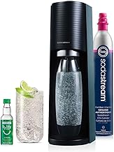 SodaStream Terra Sparkling Water Maker (Black) with CO2, DWS Bottle and Bubly Drop