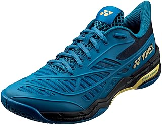 YONEX Power Cushion Cascade Drive Badminton Court Shoe (Teal Blue/Gold) (7.5)