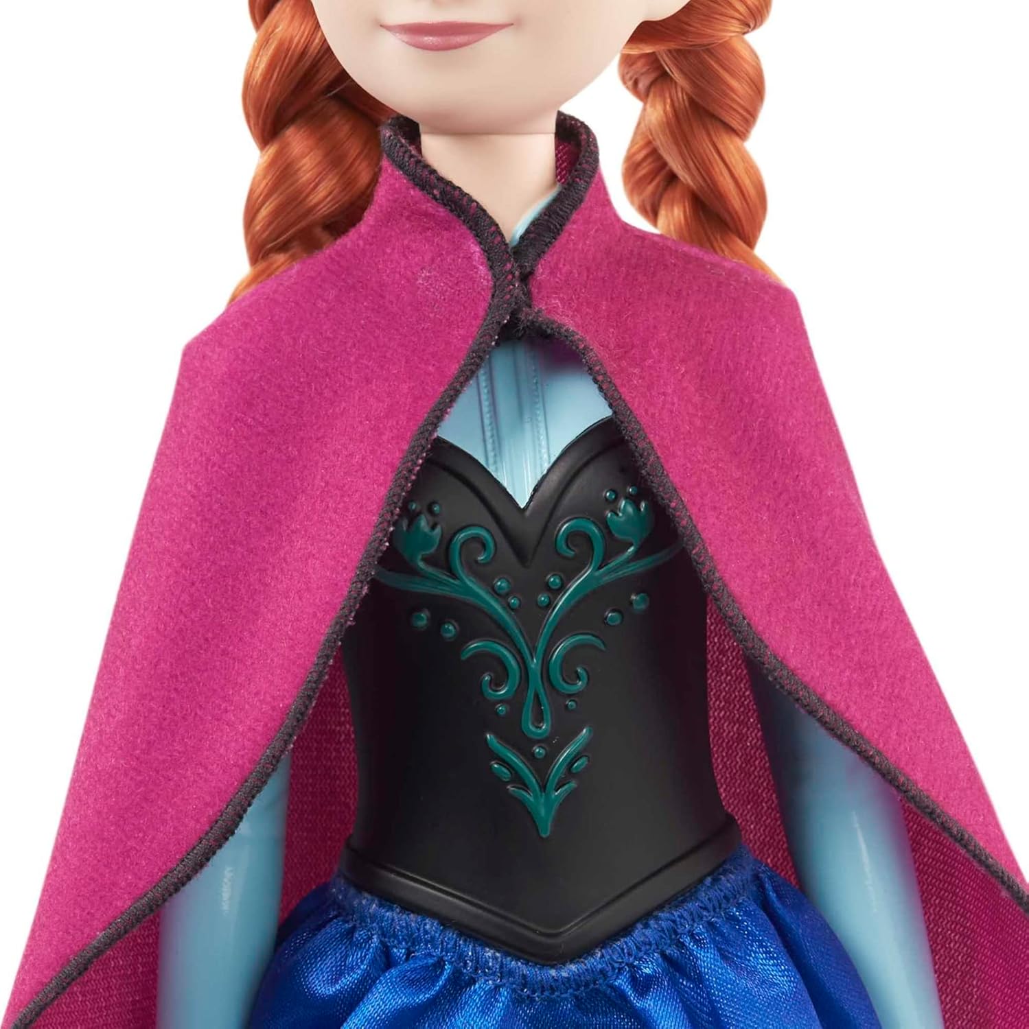 Mattel Disney Frozen Toys, Anna Fashion Doll & Accessory with Signature Look, Inspired by the Movie-4