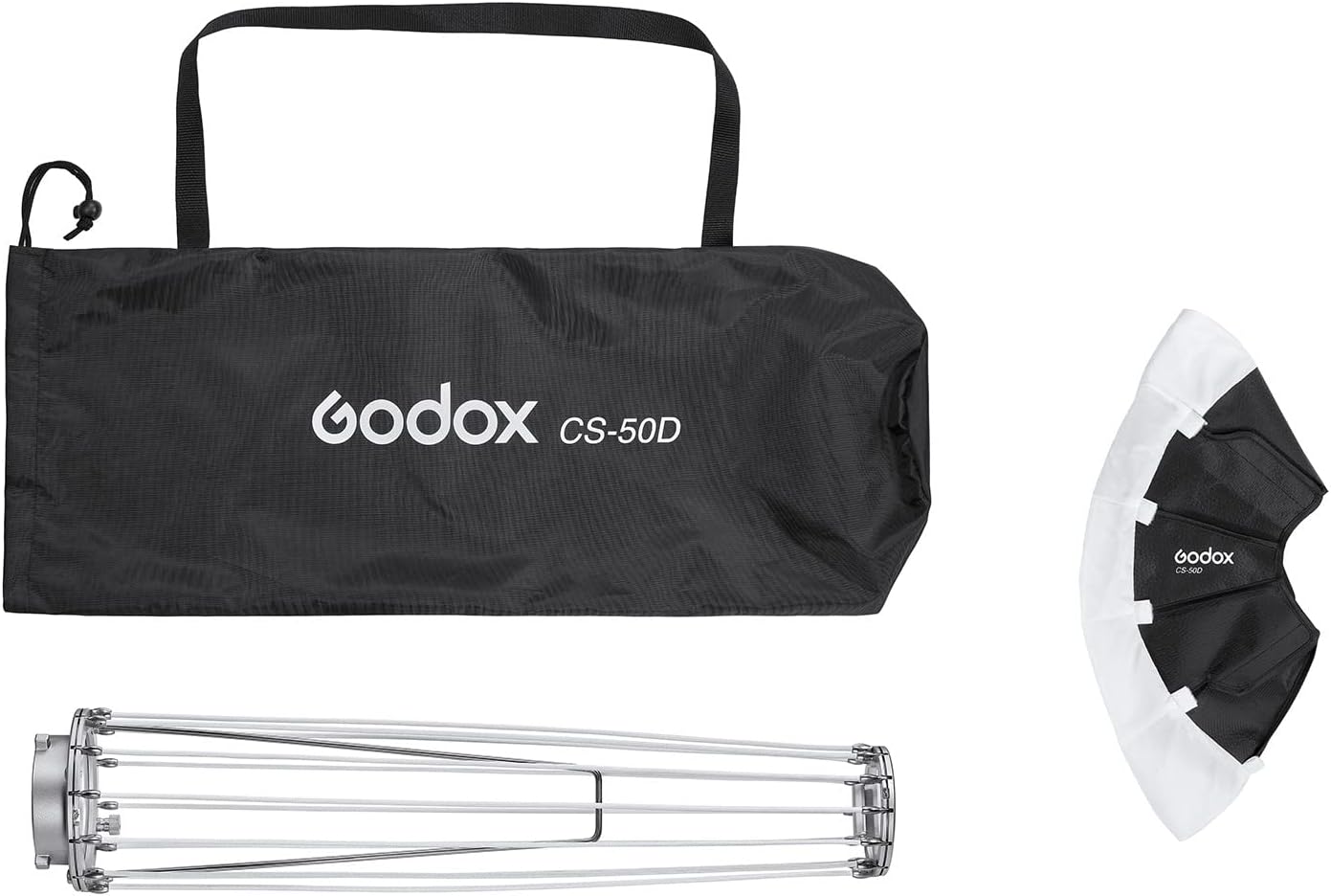 GODOX CS-50D Lantern Softbox 50cm/20inch Omni-Directional Light Modifier Bowens Mount for Godox SL60W SL150 II, UL150, VL150 Light for Video Recording, Live Streaming, and Film Making-7