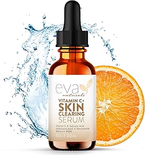 Vitamin C Serum for Face - Skin Clearing Serum with Salicylic Acid Retinol, Niacinamide and Hyaluronic Acid - Skin Brightening Acne Serum - Anti Aging Dark Spot Treatment(1 oz)