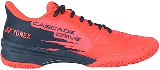 YONEX Power Cushion Cascade Drive Badminton Indoor Court Shoe (Bright Red) (6.5)