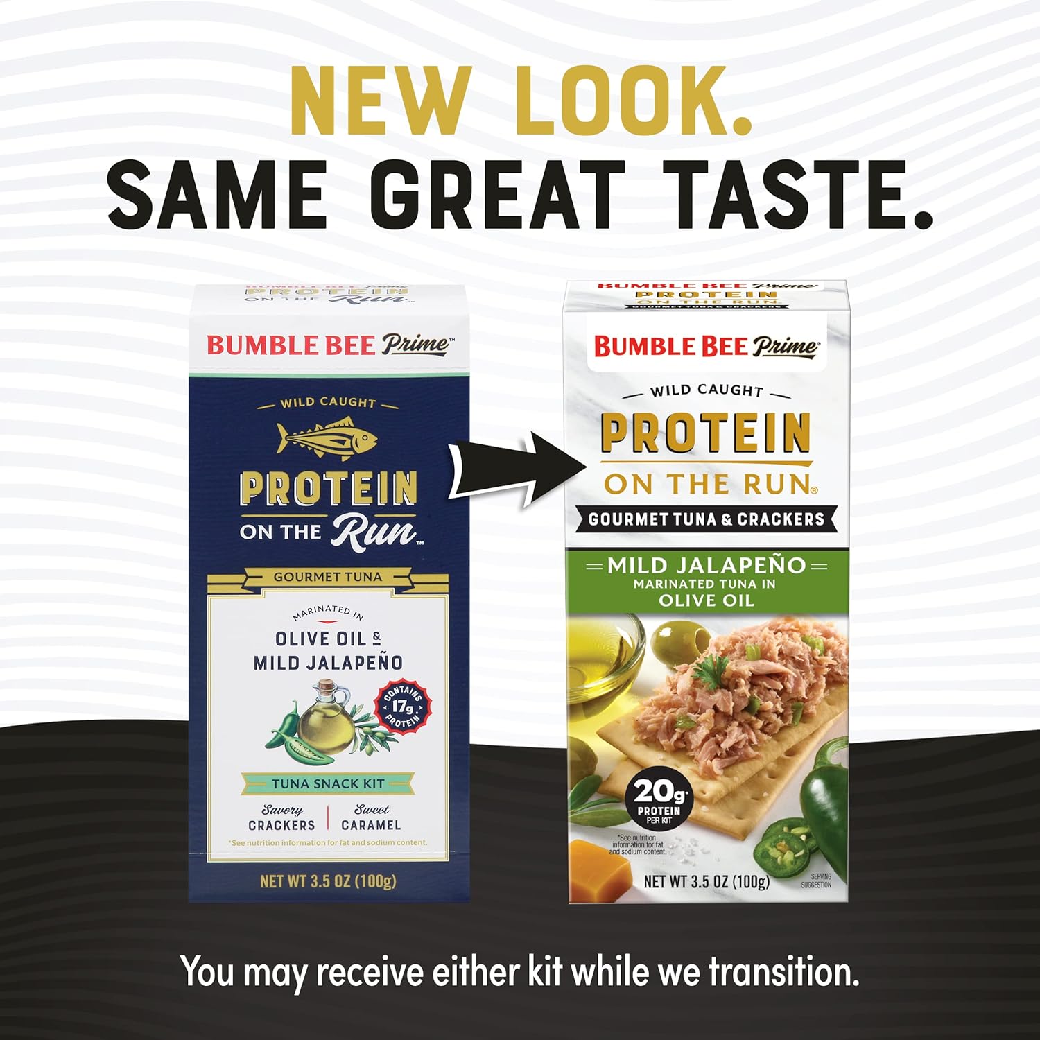 Bumble Bee Prime Protein on the Run Tuna Snack Kit, Pack of 12 - Gourmet Tuna Marinated in Olive Oil & Mild Jalapeno with Crackers and Serving Utensil - 20g of Protein Per Serving-3