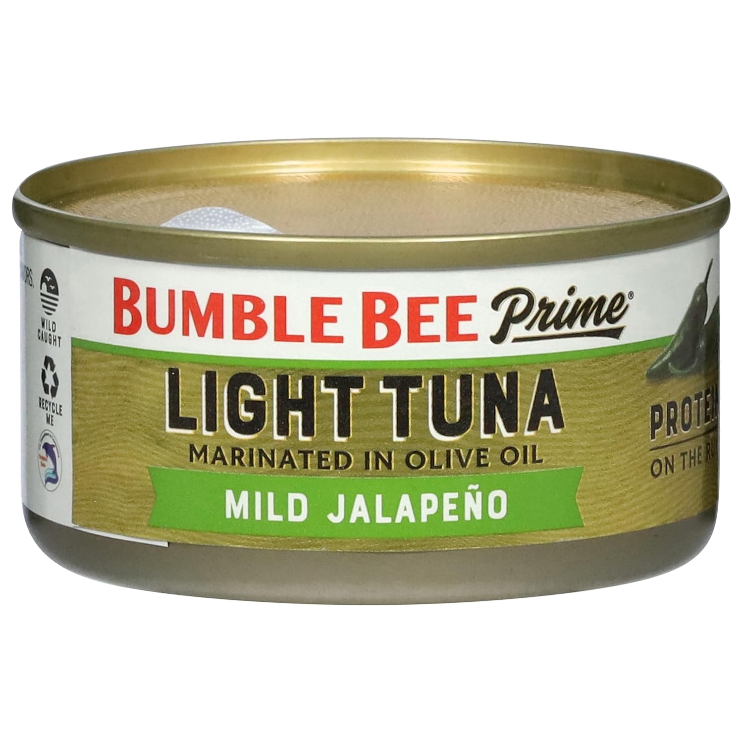 Bumble Bee Prime Protein on the Run Tuna Snack Kit, Pack of 12 - Gourmet Tuna Marinated in Olive Oil & Mild Jalapeno with Crackers and Serving Utensil - 20g of Protein Per Serving-4