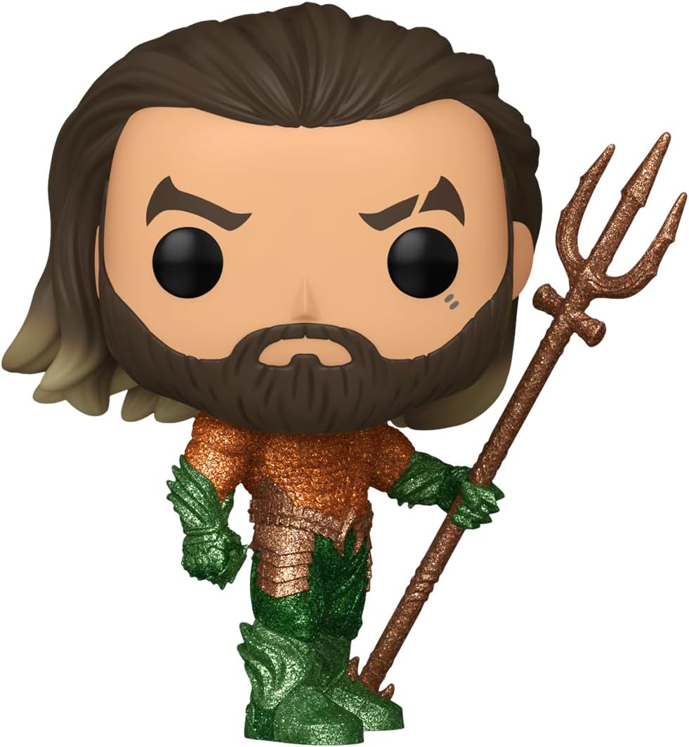 Funko Pop! Movies: Aquaman and The Lost Kingdom - Aquaman Diamond Glitter, Amazon Exclusive-1