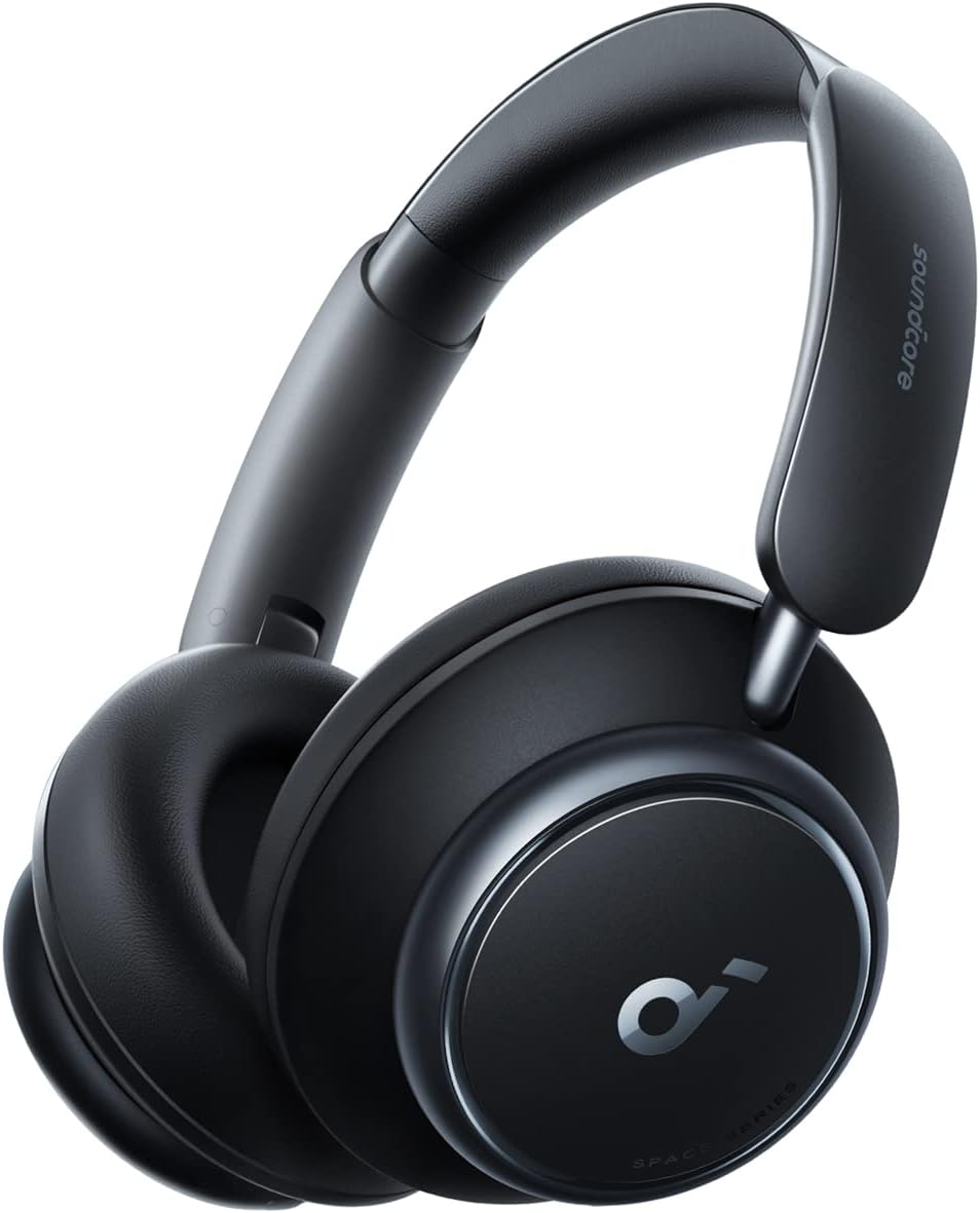 Soundcore by Anker Space Q45 Adaptive Active Noise Cancelling Headphones, Reduce Noise by Up to 98%, 50H Playtime, App Control, LDAC Hi-Res Wireless Audio, Comfortable Fit, Clear Calls, Bluetooth 5.3-0