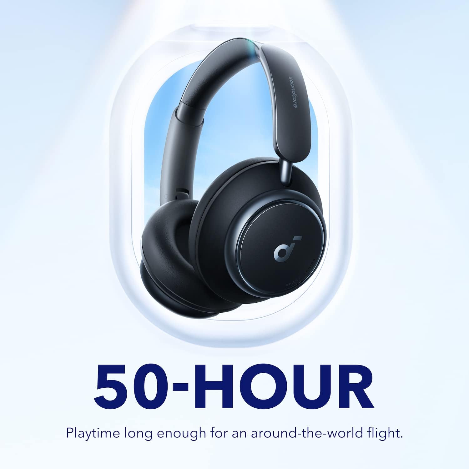 Soundcore by Anker Space Q45 Adaptive Active Noise Cancelling Headphones, Reduce Noise by Up to 98%, 50H Playtime, App Control, LDAC Hi-Res Wireless Audio, Comfortable Fit, Clear Calls, Bluetooth 5.3-6