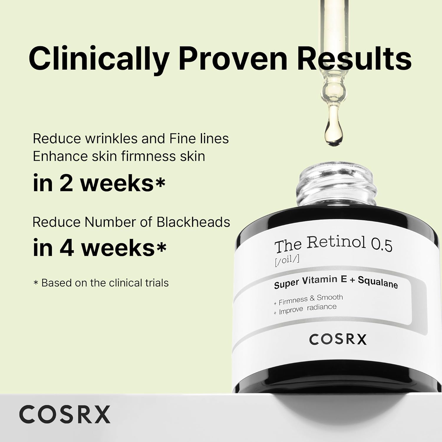 COSRX Retinol 0.5 Oil, Anti-aging Serum with 0.5% Retinoid Treatment for Face, Reduce Wrinkles, Fine Lines, & Signs of Aging, For Day & Night, Not Tested on Animals, Korean Skin Care-4