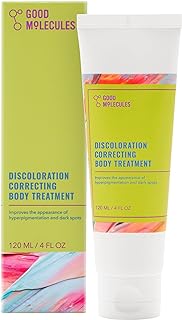 Good Molecules Discoloration Correcting Body Treatment - Cream with Tranexamic Acid Ester Salt, LHA, and Niacinamide - Anti-aging Skincare for Body