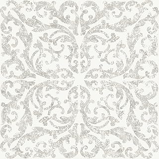 FloorPops Estate Peel & Stick Floor Tiles, Gray