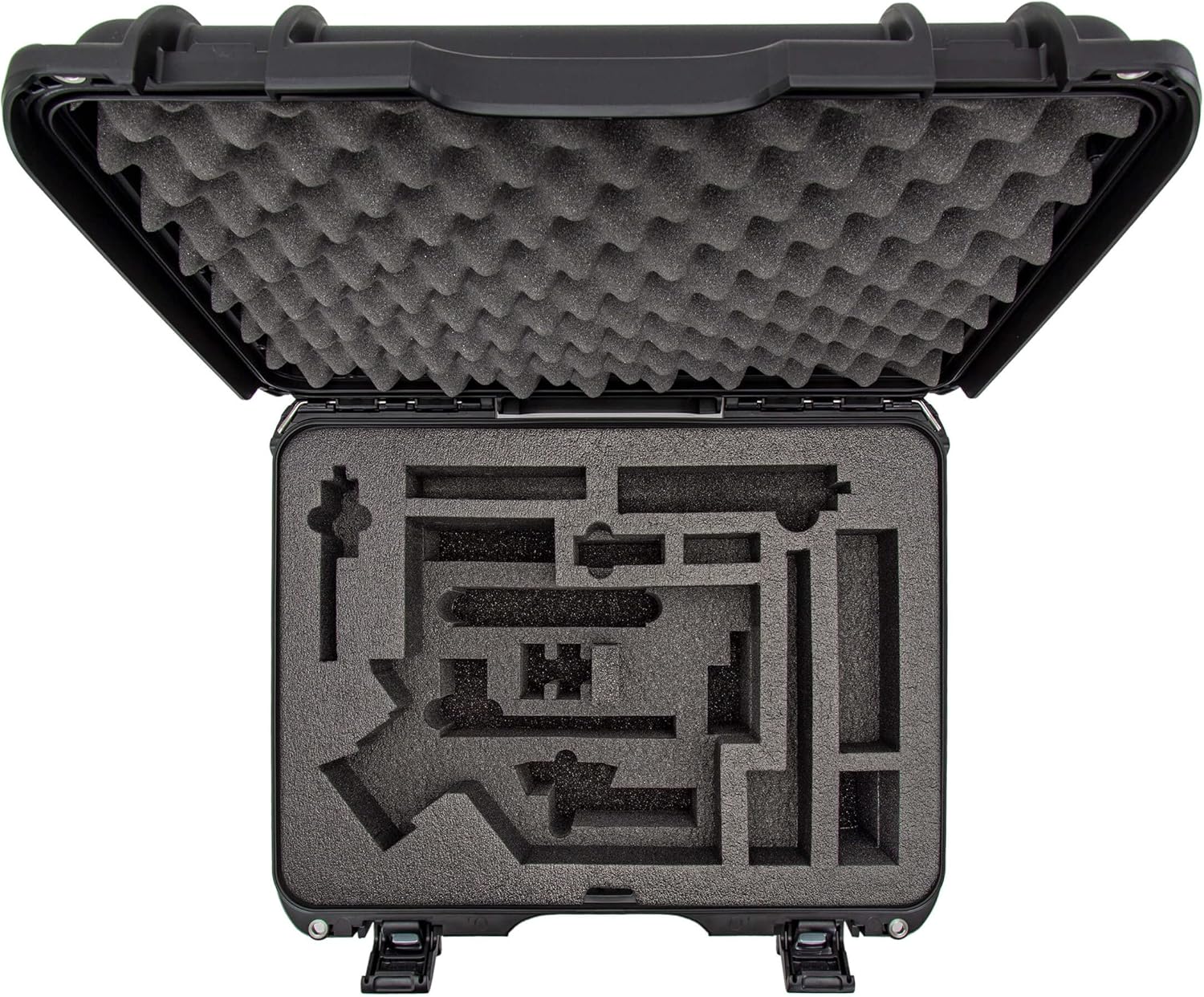 Nanuk 930 Waterproof and Easy to Transport Hard Case with Custom-Cut Foam Insert for DJI RS 3 and RS 3 Pro Combo (Black)-2