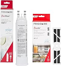 Frigidaire PurePour® PWF-1 (FPPWFU01) & PureAir® RAF-2 Water & Air Filter Combo Kit, White