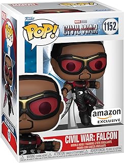 Funko Pop! Marvel: Captain America: Civil War Build A Scene - Falcon, Amazon Exclusive, Figure 10 of 12