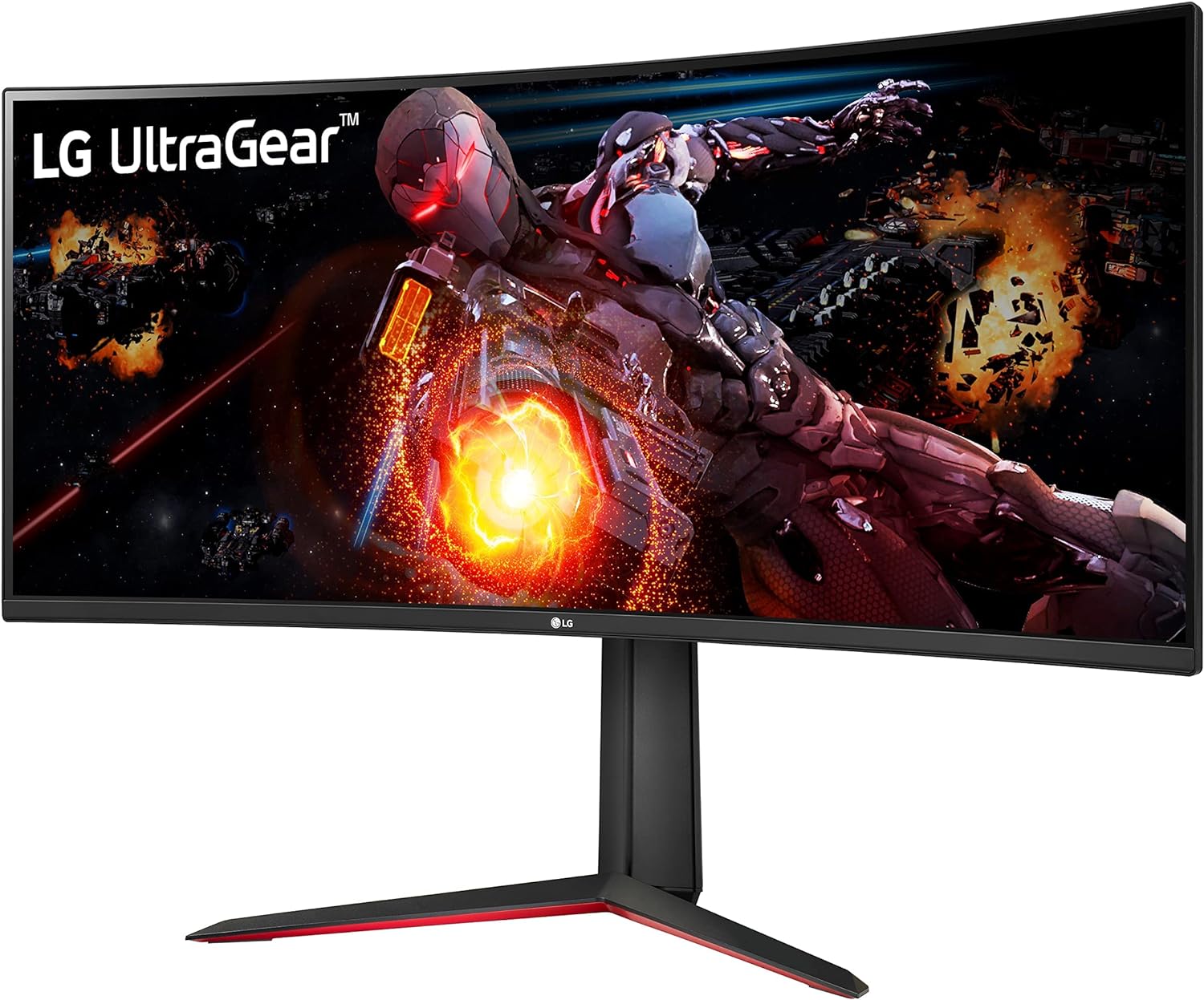 LG UltraGear QHD 34-Inch Curved Gaming Monitor 34GP63A-B, VA with HDR 10 Compatibility and AMD FreeSync Premium, 160Hz, Black-2