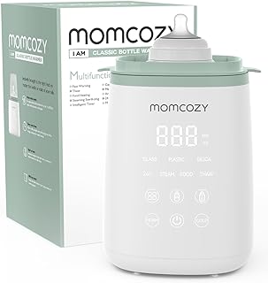 Momcozy Bottle Warmer, Fast Bottle Warmers for All Bottles with Timer, Accurate Temperature Control and Automatic Shut-Off, Multifunctional Bottle Warmer for Breastmilk