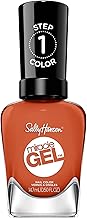 Sally Hansen Miracle Gel™, A Hot Minute, Long Lasting, Gel-Like Formula, No UV Lamp Needed, Orange Nail Polish