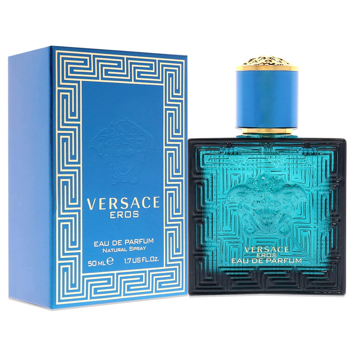 Versace Eros Eau De Parfum Spray Spray for Men 1.7 Ounce-2