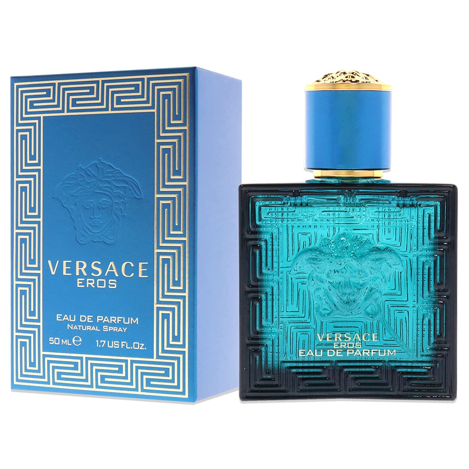 Versace Eros Eau De Parfum Spray Spray for Men 1.7 Ounce-3