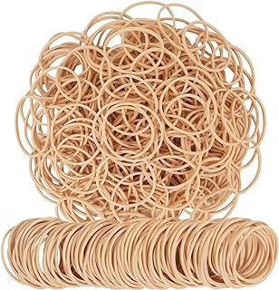 Rubber Bands Size16 Elastic Rubber Band #16 Light brown 600Pcs rubber bands office supplies File Folders Litter Box