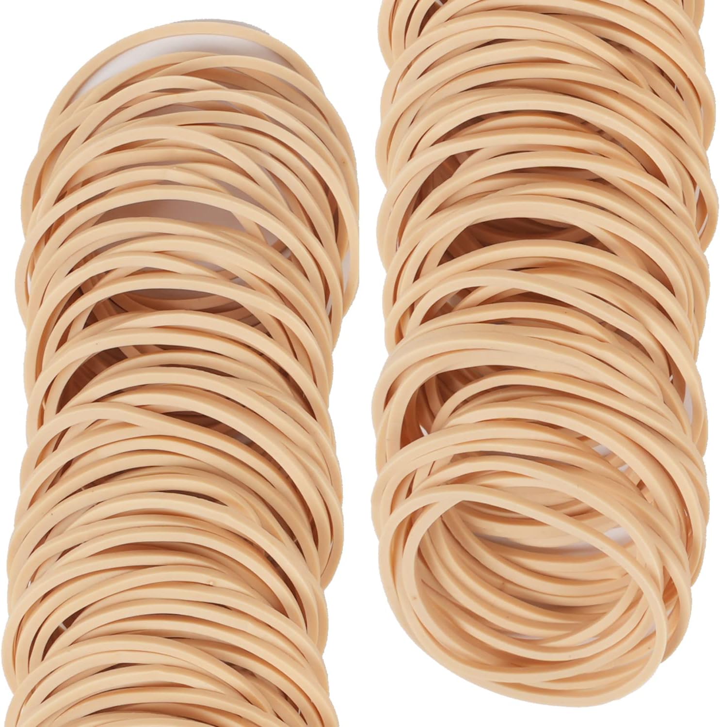 Rubber Bands Size16 Elastic Rubber Band #16 Light brown 600Pcs rubber bands office supplies File Folders Litter Box-2