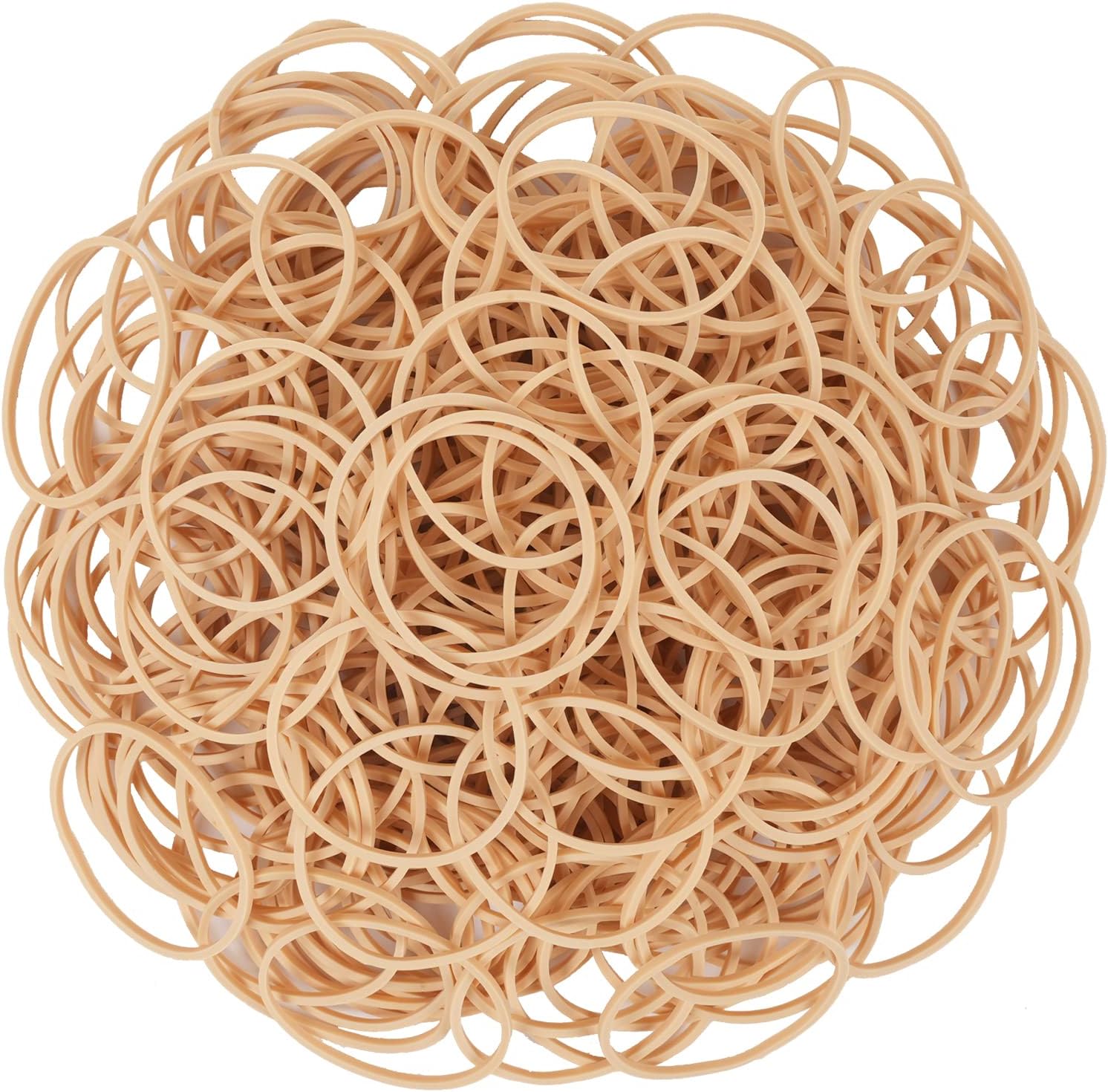 Rubber Bands Size16 Elastic Rubber Band #16 Light brown 600Pcs rubber bands office supplies File Folders Litter Box-3