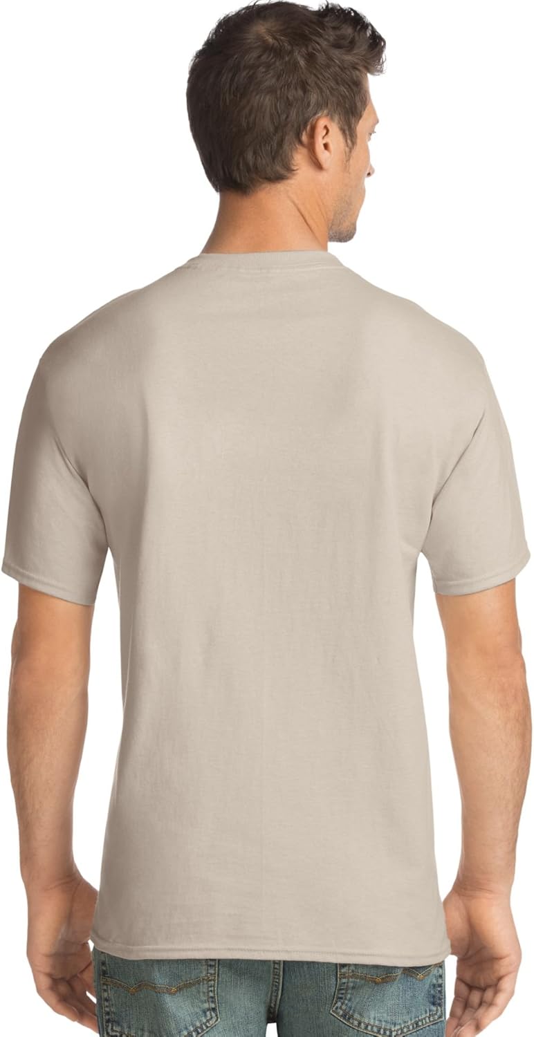 Hanes mens Ultimate Crewneck T-Shirt-1