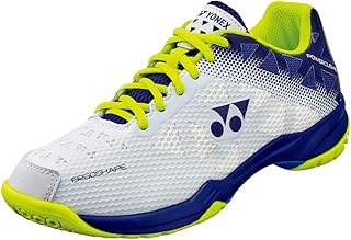 YONEX Power Cushion 50 Men Badminton Court Shoe (White/Blue) (5)