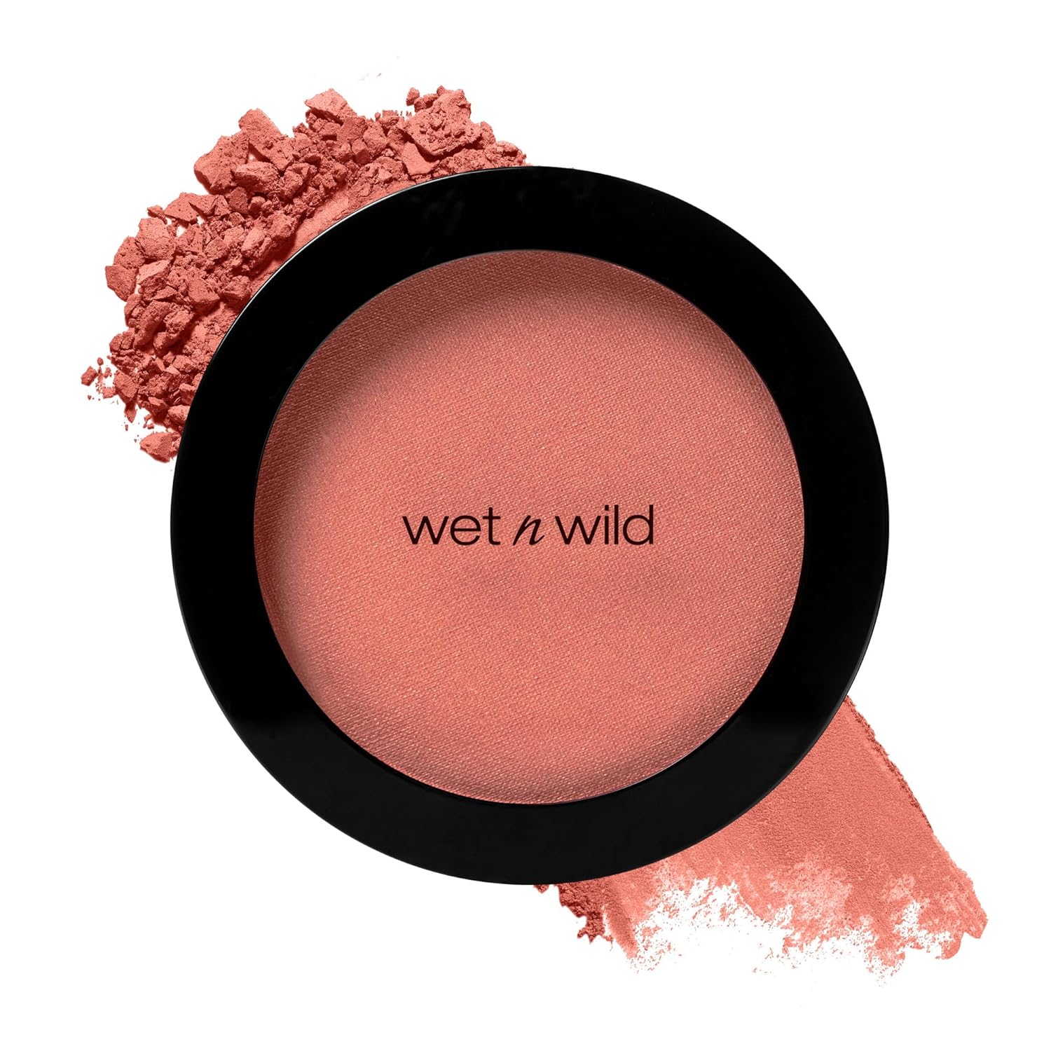 wet n wild Color Icon Blush, Effortless Glow & Seamless Blend infused with Luxuriously Smooth Jojoba Oil, Sheer Finish with a Matte Natural Glow, Cruelty-Free & Vegan - Bed of Roses-0