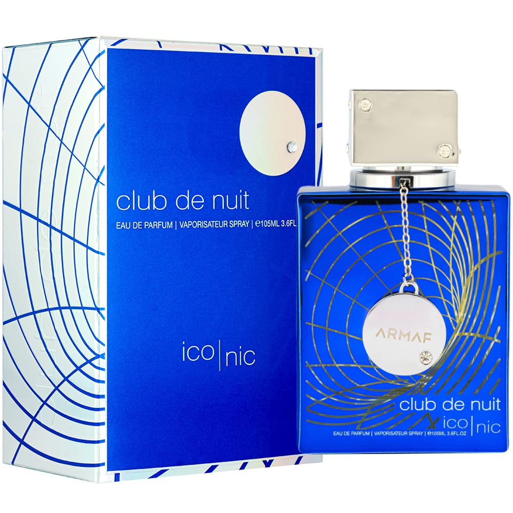 ARMAF Club de Nuit Blue Iconic for Men Eau de Parfum Spray, 3.6 Ounce-2