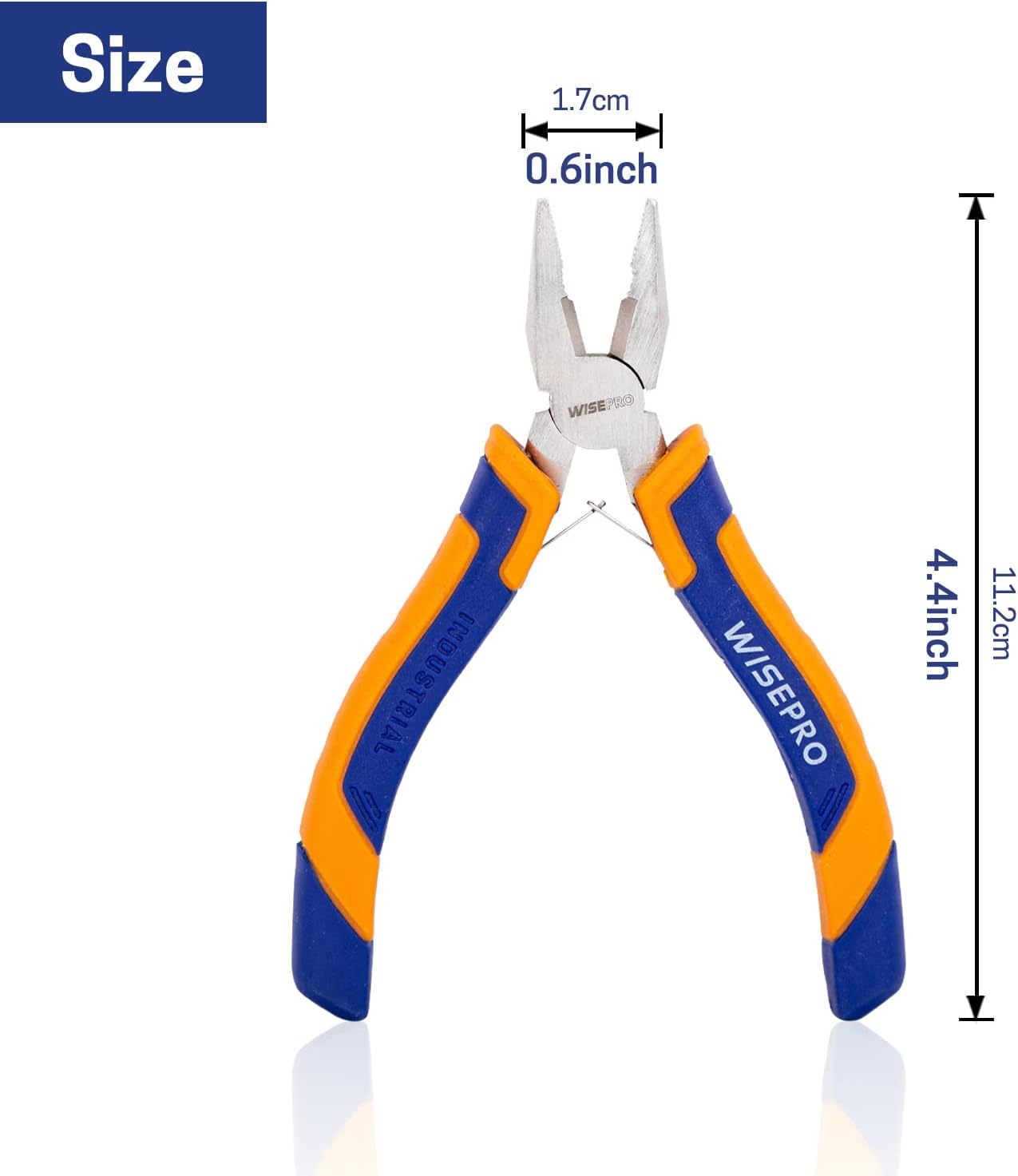 4.7 Inch Mini Combination Pliers, Lineman Pliers, Small Multifunctional Tools with Side Cutter-1