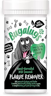 Plaque Off Remover for Dog Teeth & Bad Breath 100% Natural | Plaque Off No Toothbrush or Dog Toothpaste | Remove Dog Bad Breath & Plaque Remover for Dogs & Cats (Dog 70g)