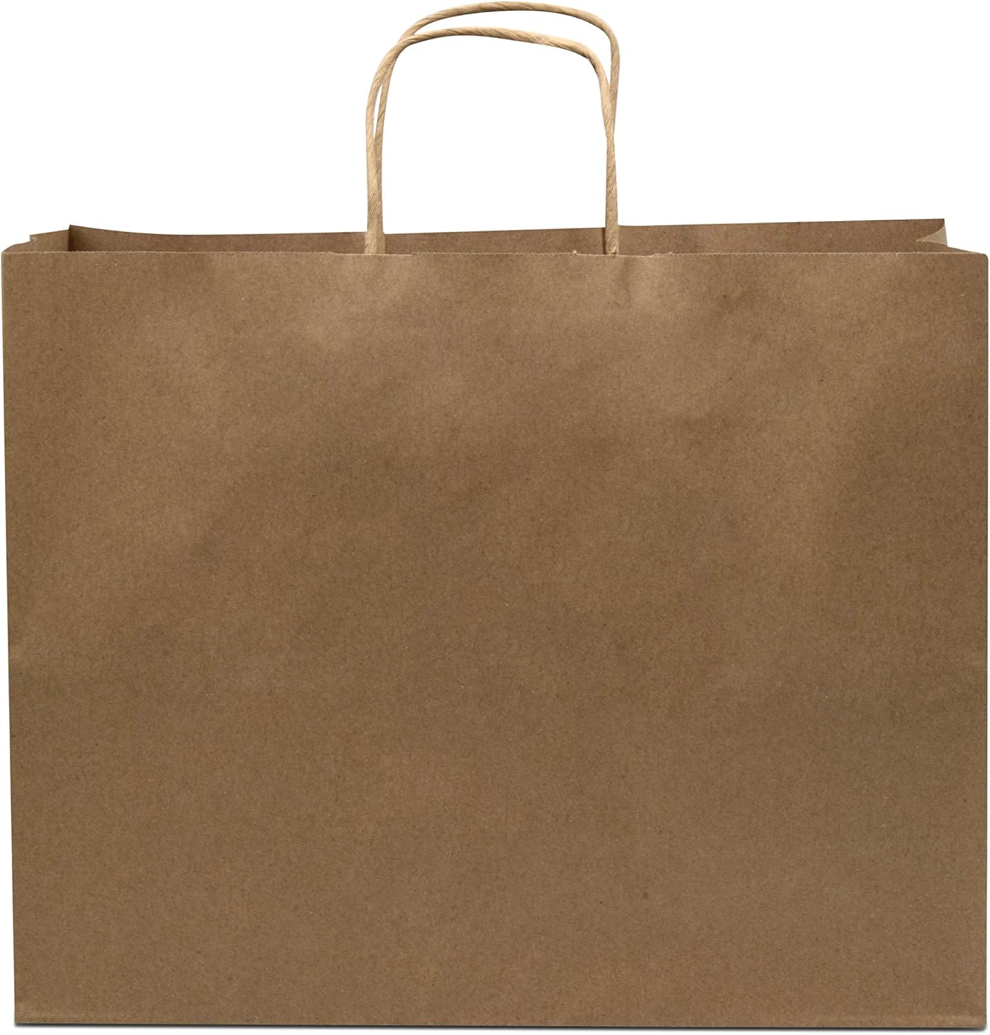 Prime Line Packaging 16x6x12 200 Pack Large Christmas Gift Bags with Handles, Large Brown Paper Bags, Gift Wrapping Supplies, Boutique Shopping Bags-6