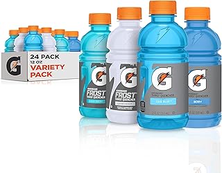 Gatorade Frost Thirst Quencher, Variety Pack 2.0, 12 Fl Oz (Pack of 24)