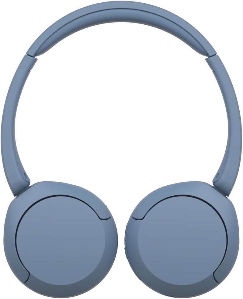 Sony WH-CH520 Wireless Headphones Bluetooth On-Ear Headset with Microphone, Blue-1