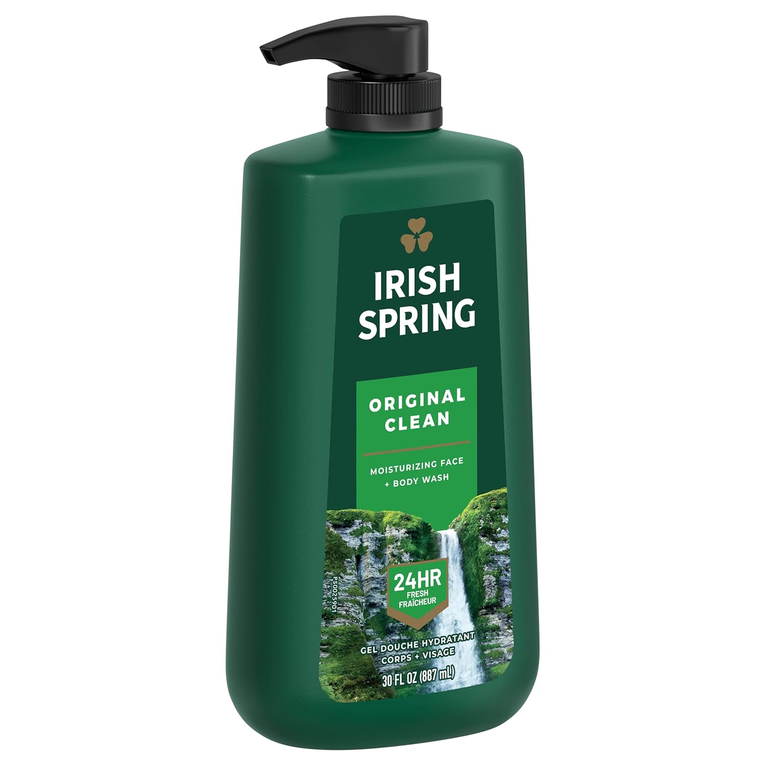 Irish Spring Original Clean Body Wash, 30 Oz Pump (Pack of 4)-2