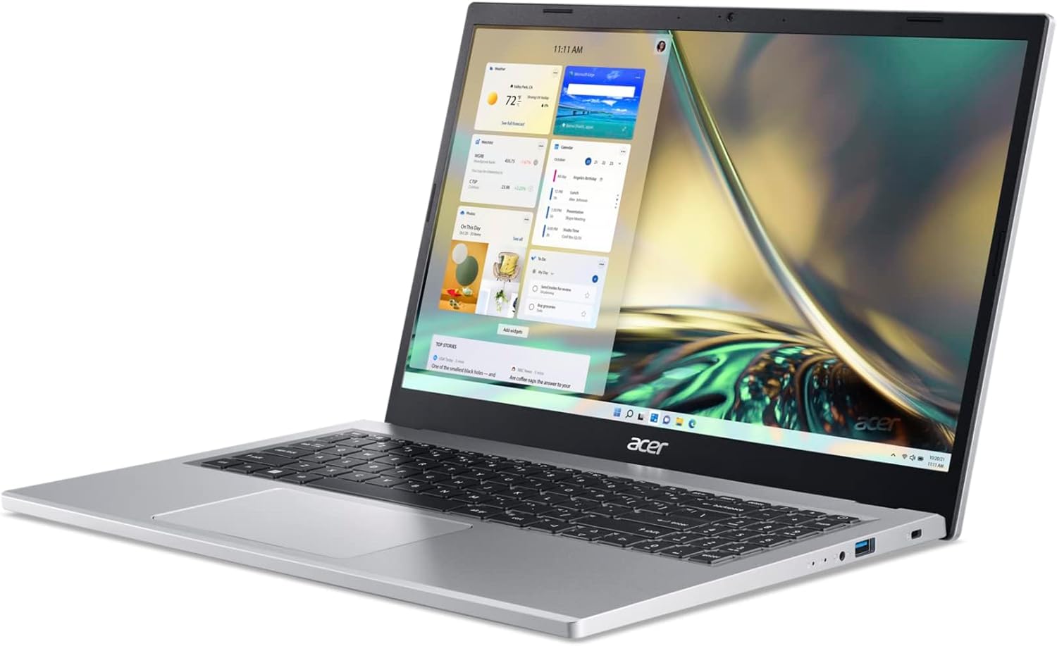 Acer Aspire 3 A315-24P-R7VH Slim Laptop | 15.6" Full HD IPS Display | AMD Ryzen 3 7320U Quad-Core Processor | AMD Radeon Graphics | 8GB LPDDR5 | 128GB NVMe SSD | Wi-Fi 6 | Windows 11 Home in S Mode-7