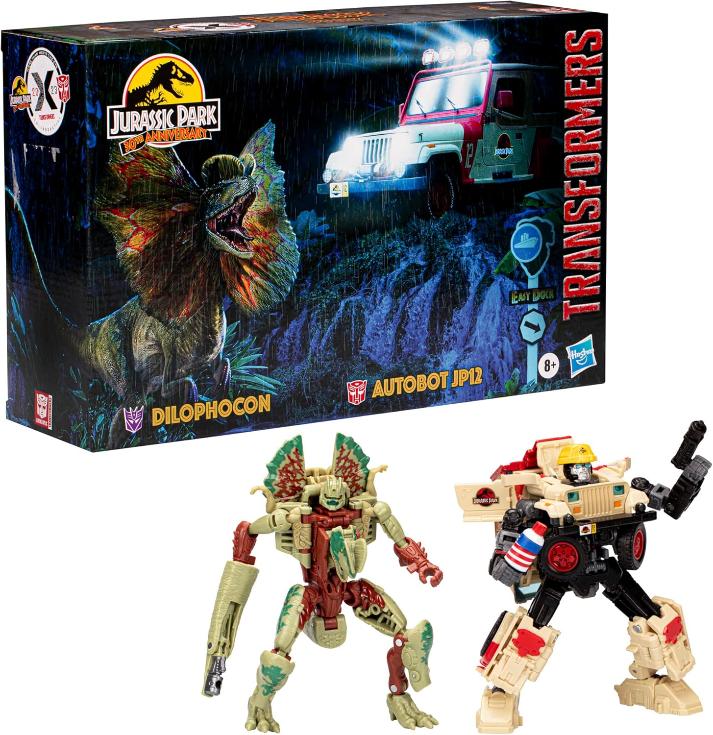 Transformers Collaborative Jurassic Park x Toys Dilophocon & Autobot JP12, Action Figures for Boys and Girls Ages 8 and Up (Amazon Exclusive)-15