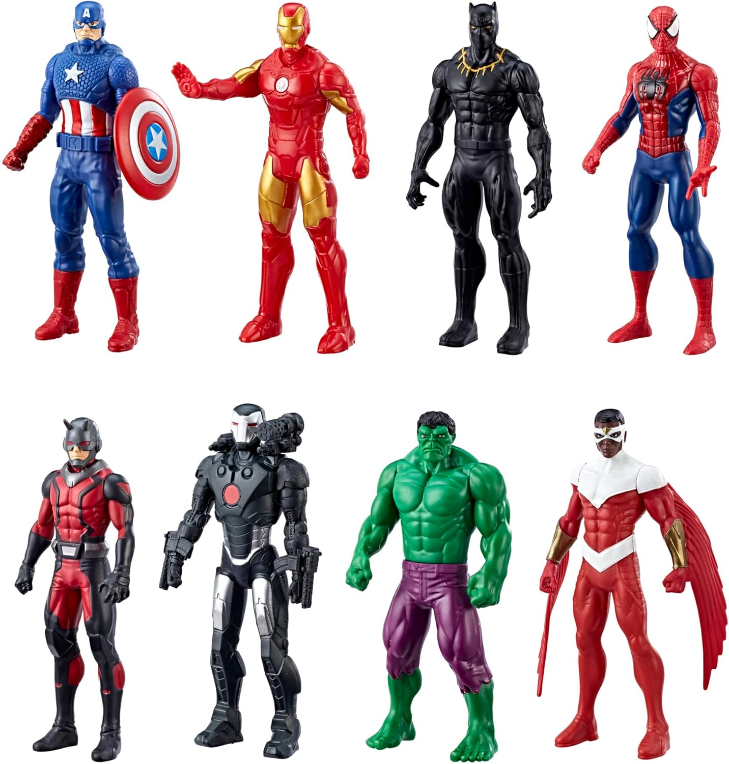 Marvel Avengers Ultimate Protectors Pack, 6-Inch-Scale, 8 Action Figures with Accessories, Super Hero Toys, Toys for Boys and Girls Ages 4 and Up-0