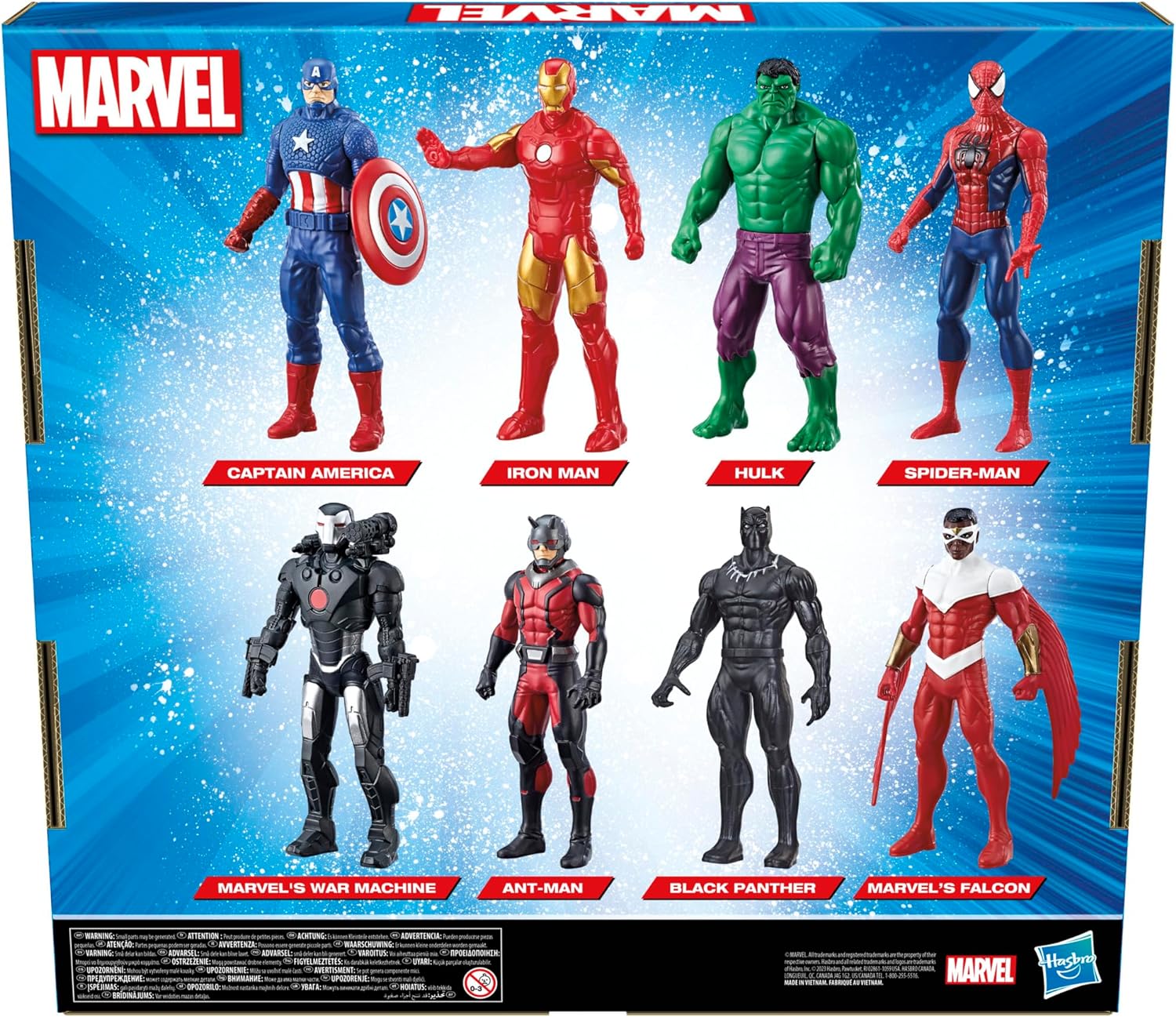 Marvel Avengers Ultimate Protectors Pack, 6-Inch-Scale, 8 Action Figures with Accessories, Super Hero Toys, Toys for Boys and Girls Ages 4 and Up-2