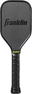 Franklin Sports Sweet Spot Training Pickleball Paddle - The Original Pickleball Trainer Practice Paddle - Mini Paddle Head + Extra Long Handle for Shot + Swing Training - 16mm Core + T700 Carbon Face