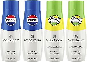 sodastream Pepsi® Starry® Beverage Mix Variety Pack (440ml, Pack of 4)