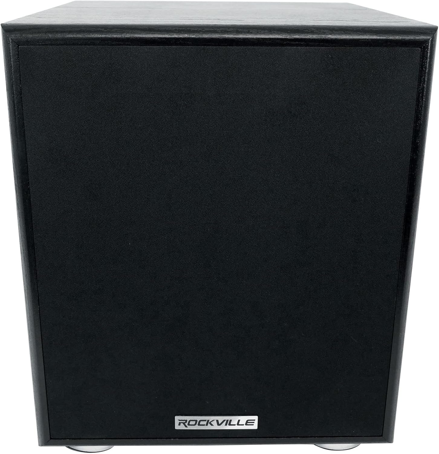 Rockville Rock Shaker 6.5", 200W Powered Subwoofer for Home Theater, Black, Includes Remote, Solid MDF Enclosure, RCA Inputs/Outputs, Variable Crossover - Perfect for Movies, Studio, and Home Audio-1