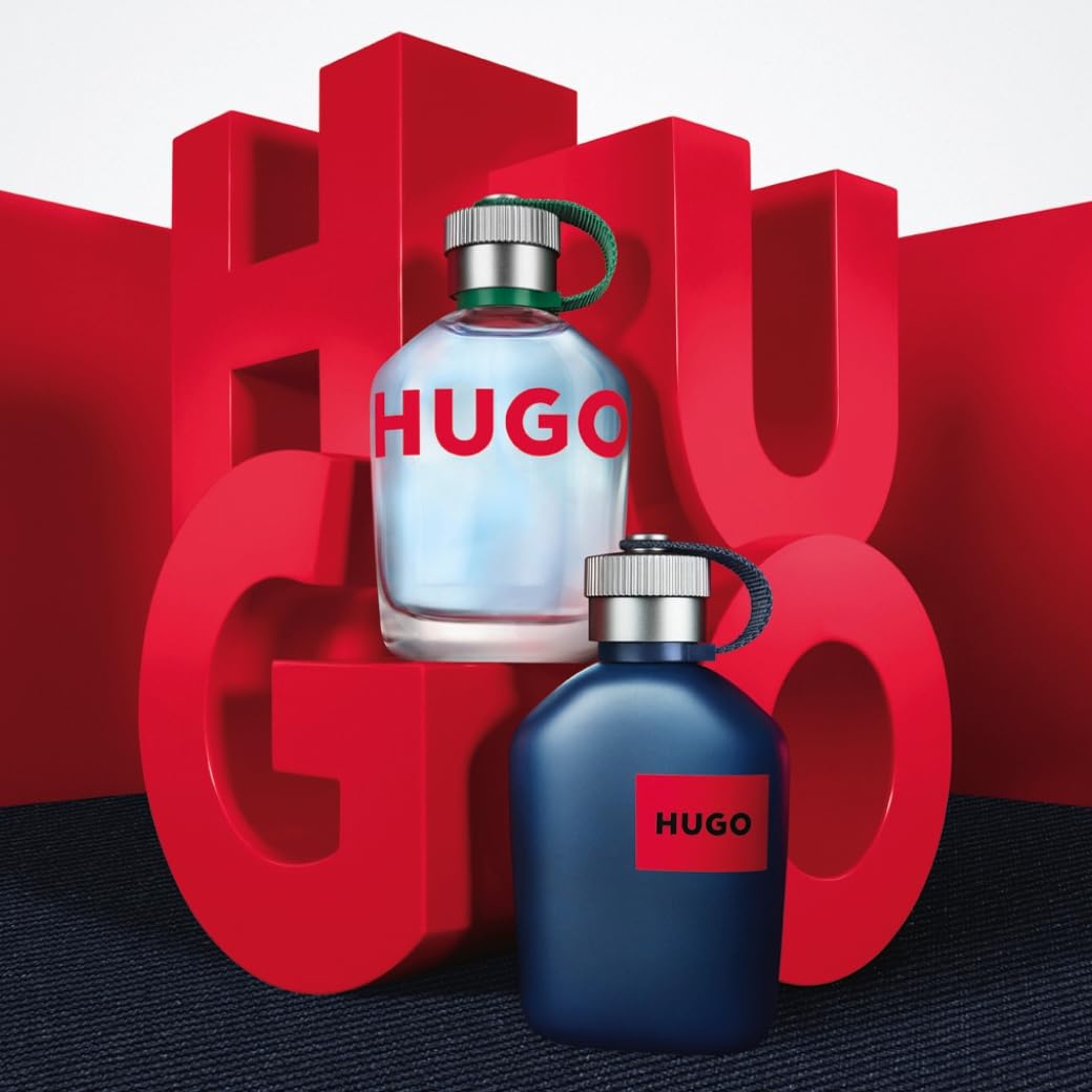 Hugo Boss HUGO Jeans Eau de Toilette – Aromatic Men's Cologne – With Notes of Grapefruit, Peppermint & Sandalwood Accord – Luxury Perfumes for Men – Long Lasting Fragrance-4