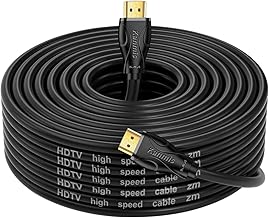 4K HDMI Cable 40ft, High Speed Hdmi 2.0 Cables &4K@60Hz 2K 1080P, Ultra High Speed Gold Plated Connectors hdmi Cord, Compatible with PlayStation Arc PS3 PS4 PC HDTV